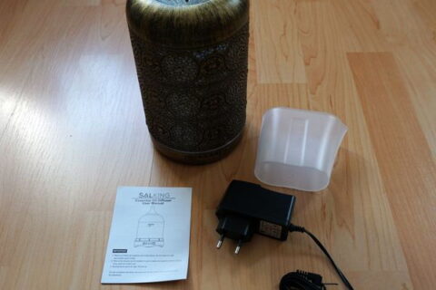 SALKING Aroma Diffuser 260ml Metall Lieferumfang