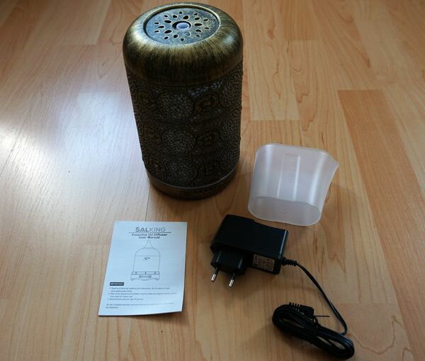 SALKING Aroma Diffuser 260ml Metall Lieferumfang