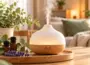 Aroma Diffuser mit feinem Nebel und ätherischen Ölen